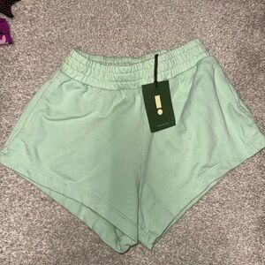 Daily Drills mint green shorts